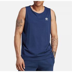 Adidas Men's Originals Essentials Logo Trefoil Tank Top 100% cotton size S NWT